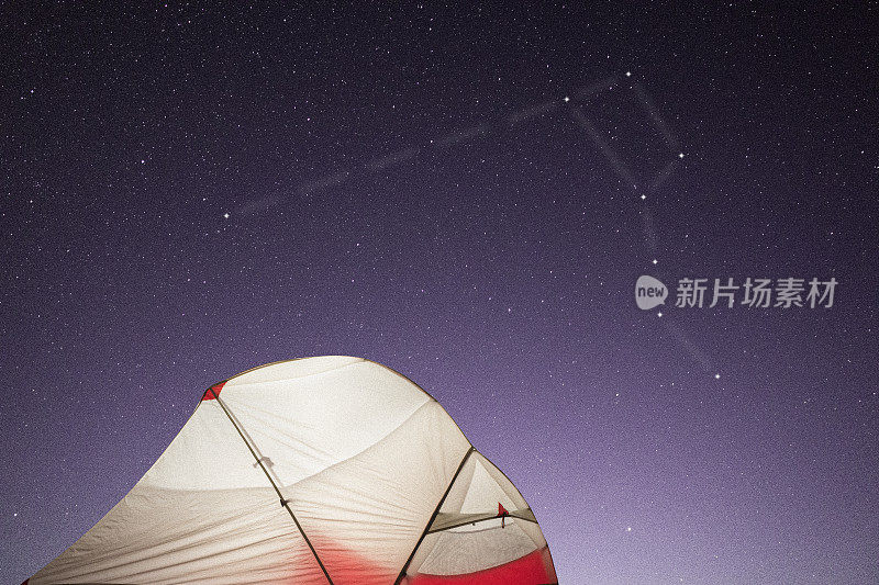 神秘的夜空