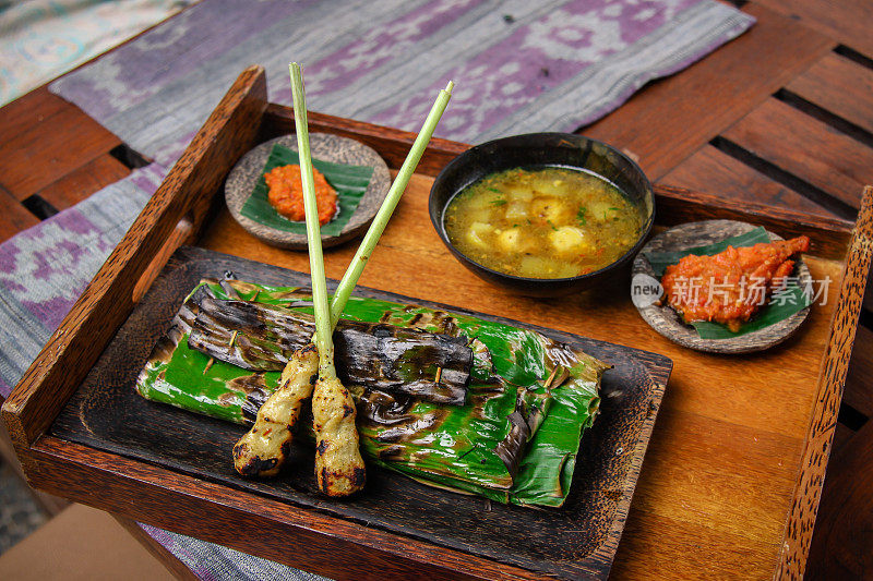 传统的巴厘岛食物菜单