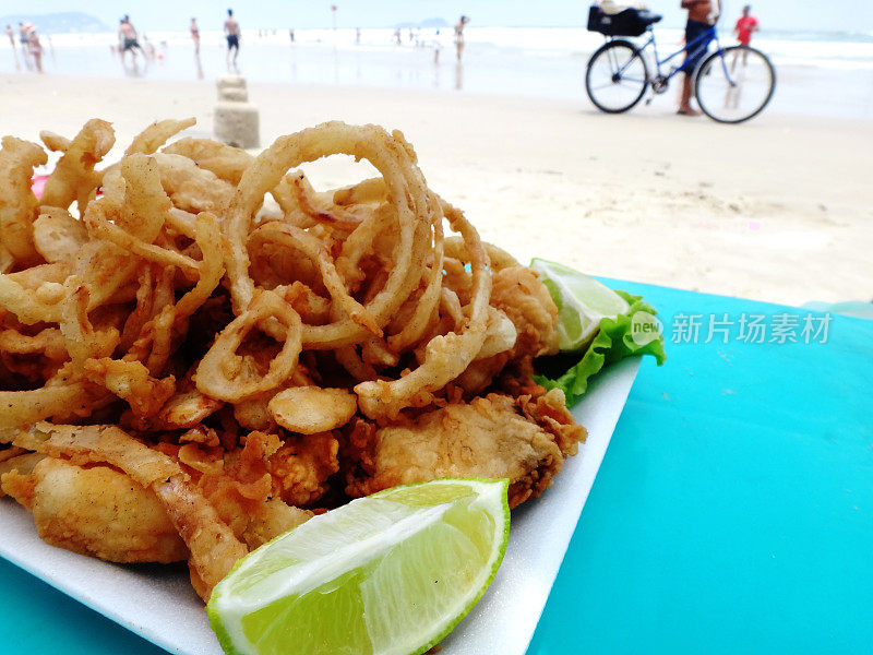 海滩上的开胃菜