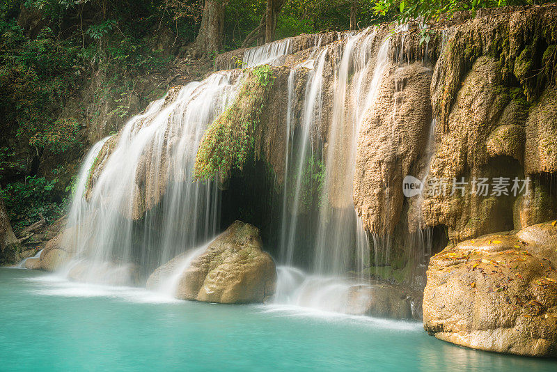 泰国四面瀑布国家公园田园风光