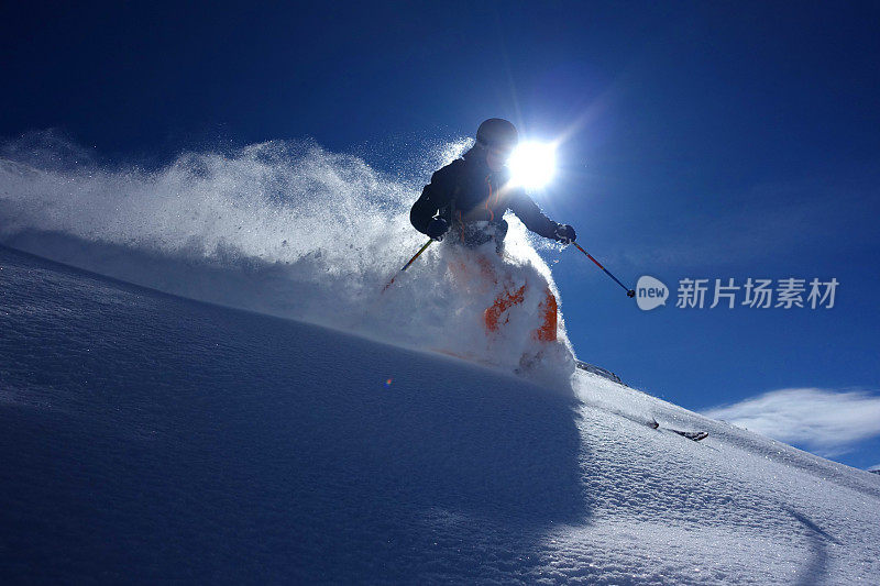 奥地利圣安东极速滑雪