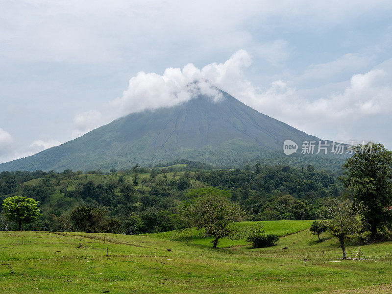 哥斯达黎加的阿雷纳尔火山