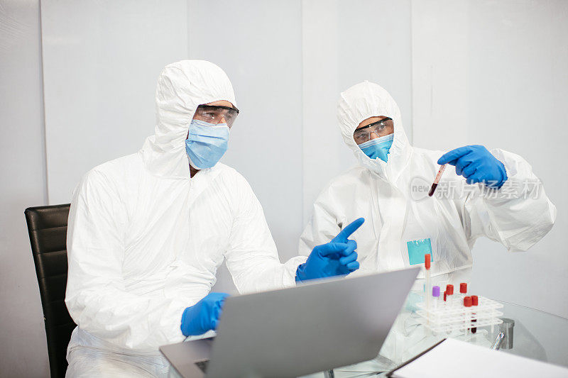 血液检测库存照片