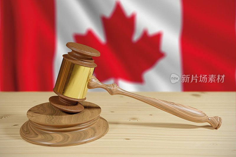 加拿大的法律问题与法官的小木槌