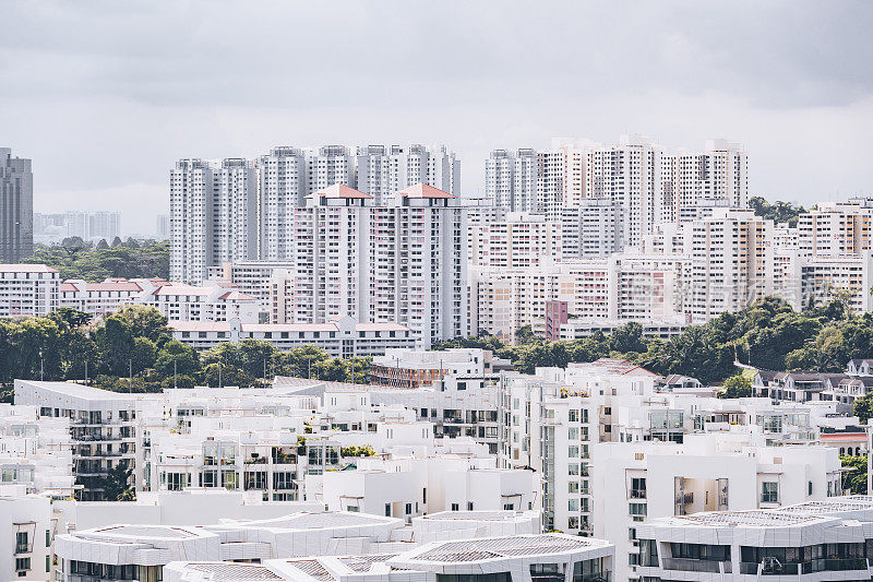 新加坡紧凑的生活住宅