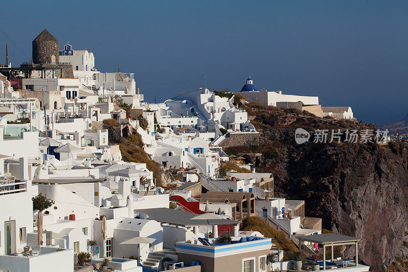 希腊圣托里尼全景