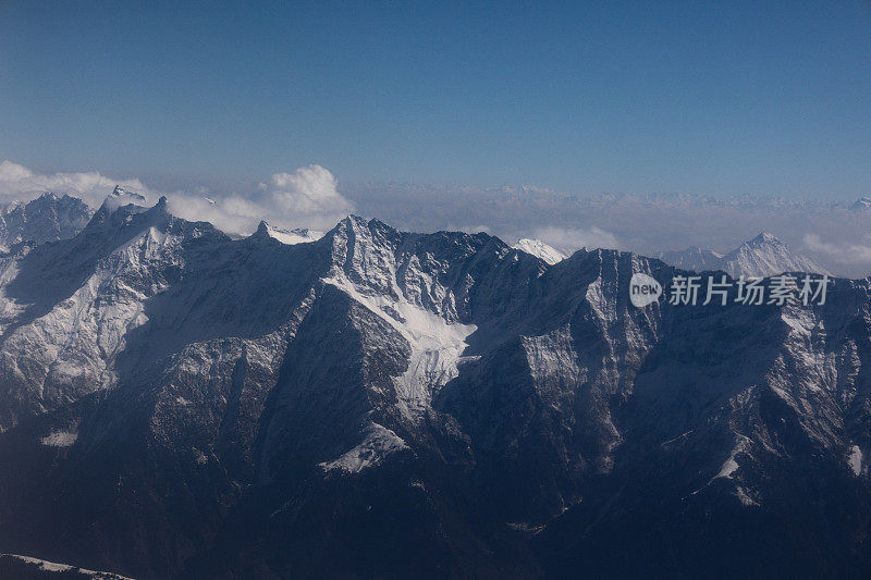 喜马拉雅山的风景