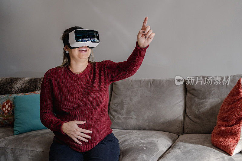 怀孕用虚拟现实看看你的怀孕情况