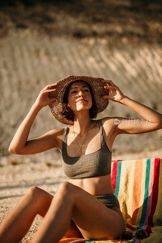 沐浴在夏日的美景中