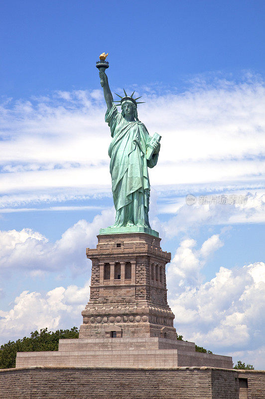 自由女神像,自由岛,纽约市,纽约州,美国,北美洲,