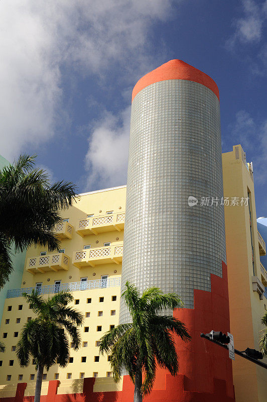 迈阿密海滩的建筑
