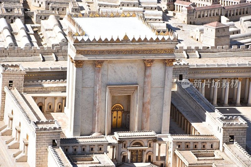 第二圣殿。古代耶路撒冷