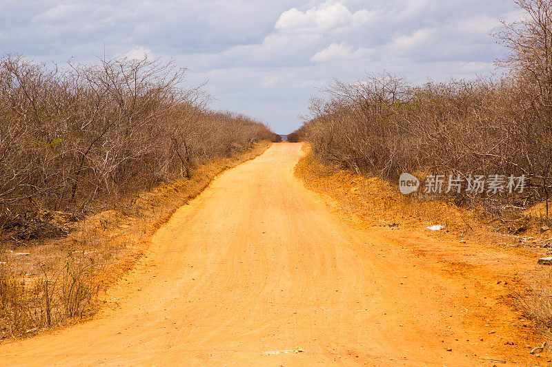 道路和景观，里约热内卢大do北，巴西