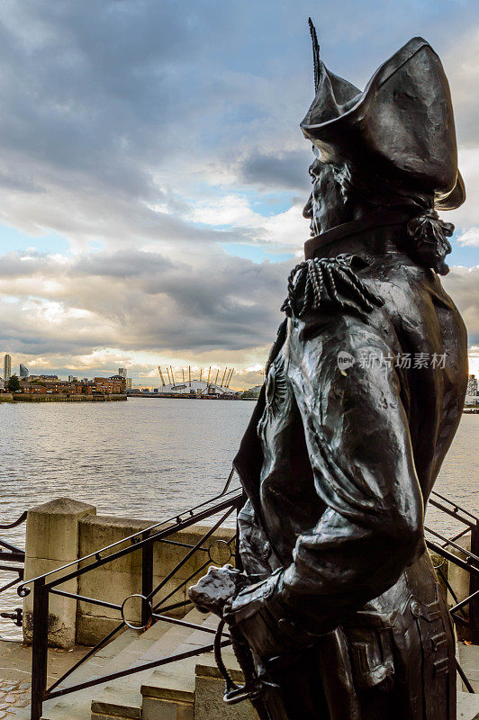 伦敦纳尔逊勋爵的雕像