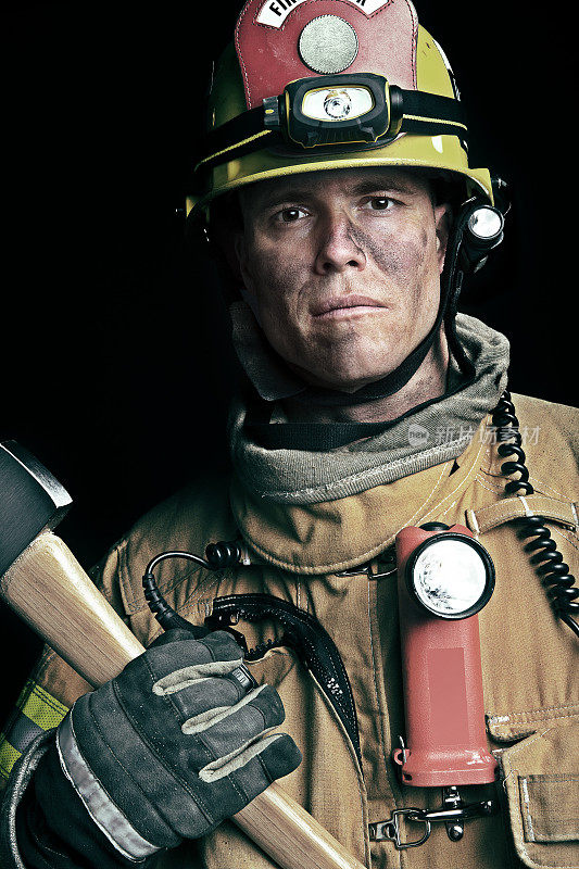 消防员肖像