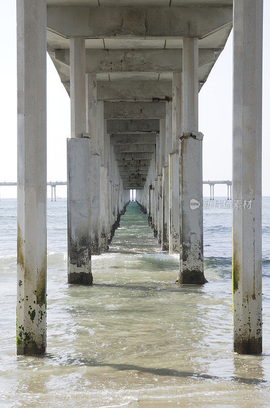 海洋海滩码头