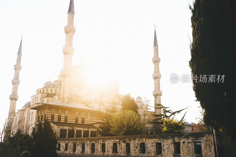 在伊斯坦布尔的清真寺