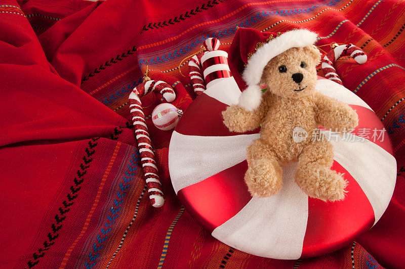 圣诞装饰品泰迪熊