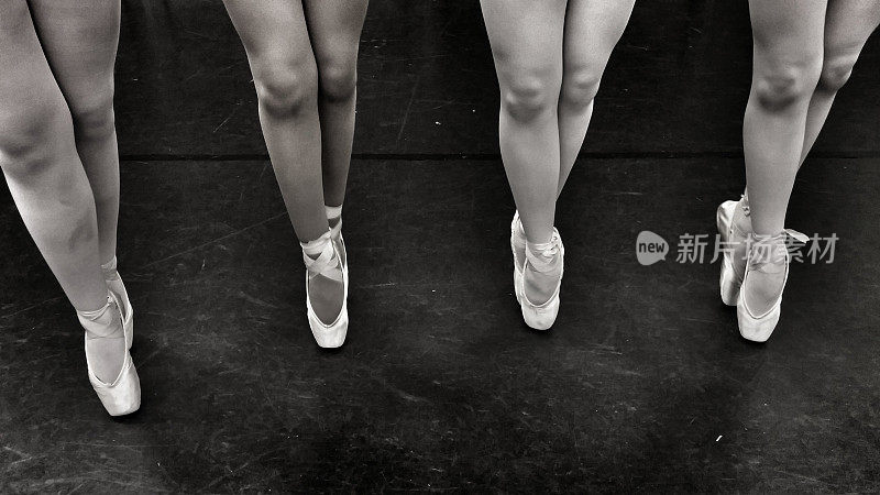 芭蕾舞者芭蕾舞腿尖脚趾鞋