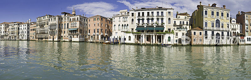 大运河豪华酒店别墅反映了意大利威尼斯全景