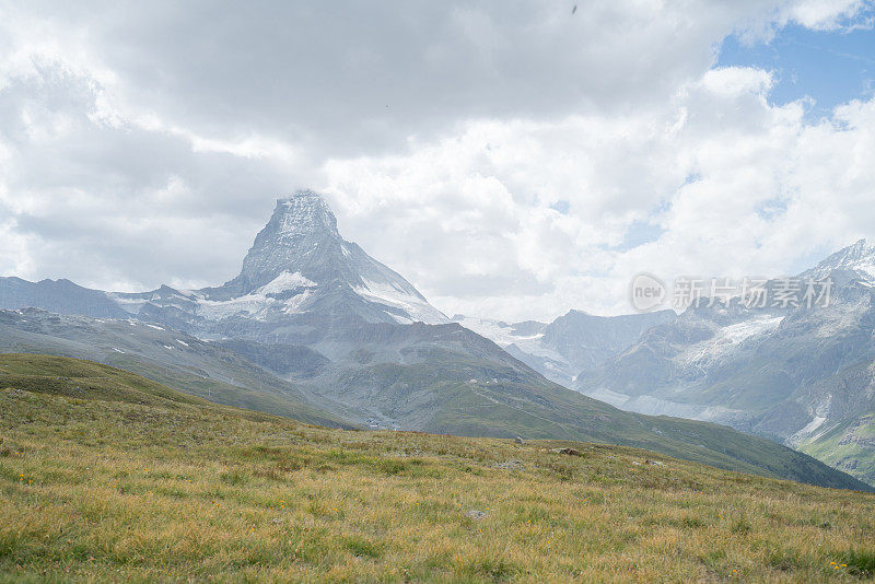 瑞士山水，著名的马特洪山