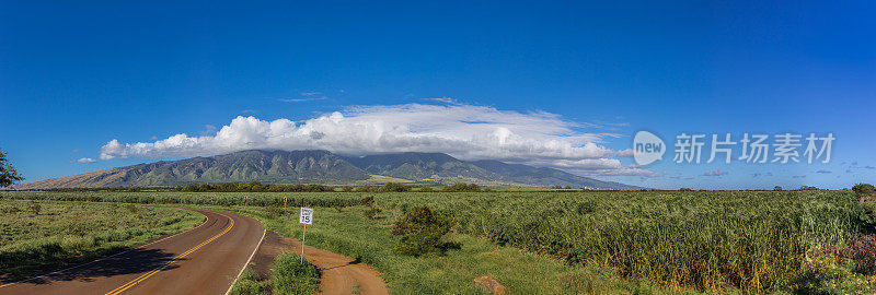 夏威夷毛伊岛全景图