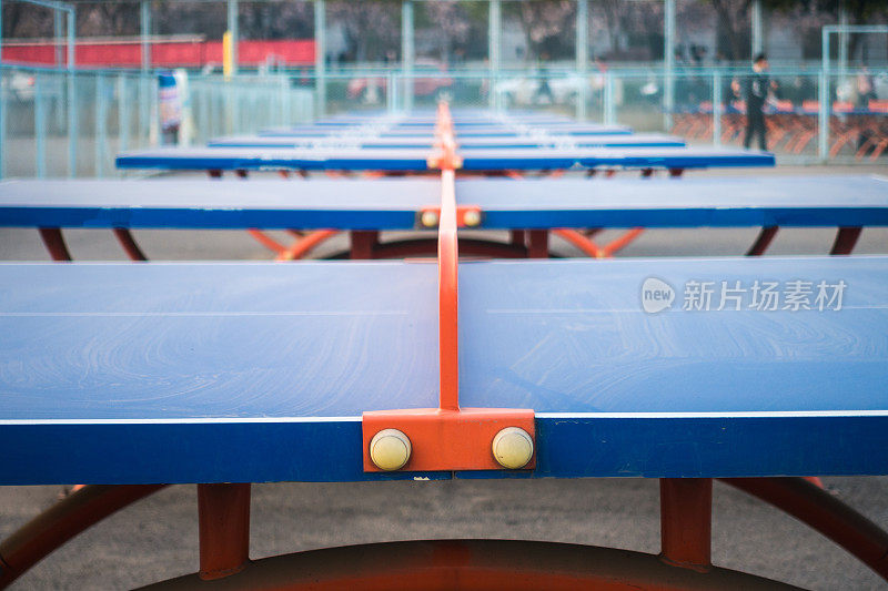 2018西安理工大学曲江校区乒乓球桌