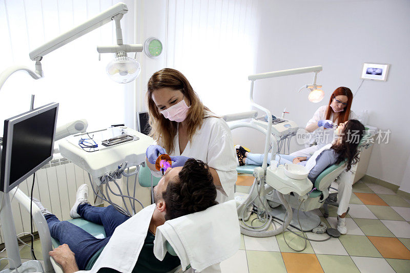 牙科诊所的牙科治疗