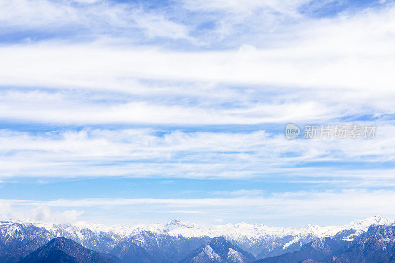 不丹喜马拉雅山脉