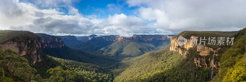 澳大利亚新南威尔士州蓝山全景