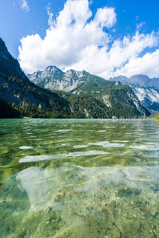 美景Königssee，巴伐利亚