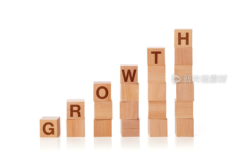 商业成功增长增长增长增长概念