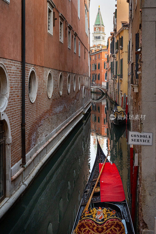 威尼斯，城市运河的一瞥