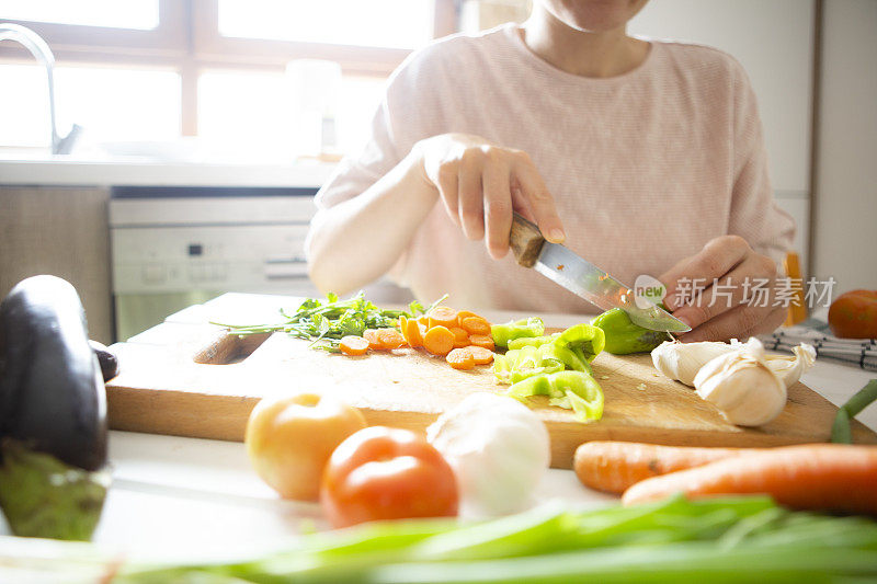 新鲜的蔬菜