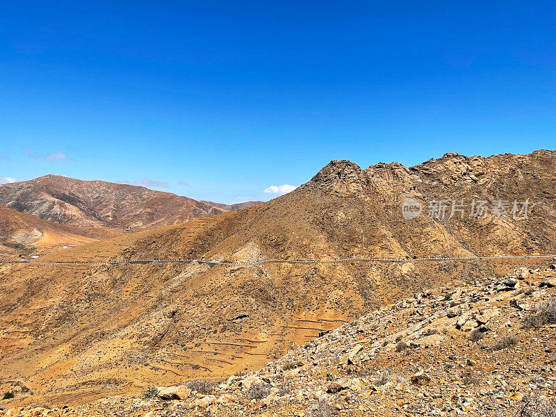 富埃特文图拉的山丘和山谷