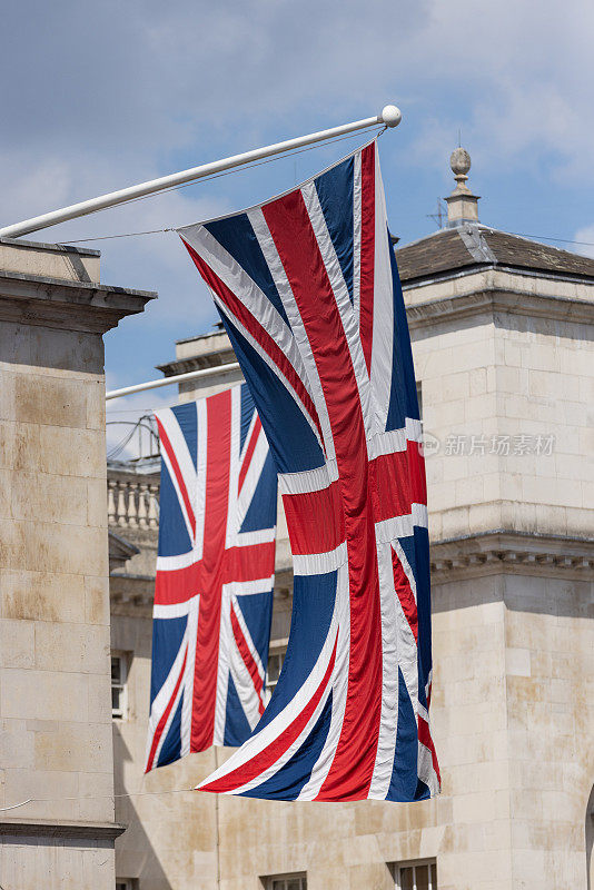 伦敦街头联合国旗白金周年庆典
