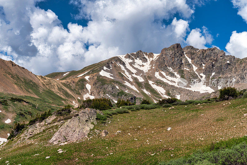 科罗拉多山地自然景观