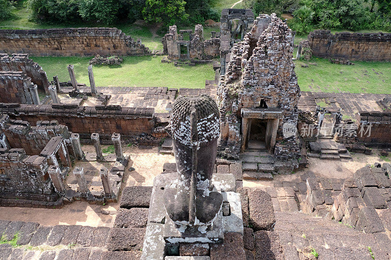 柬埔寨吴哥窟的前鲁普寺