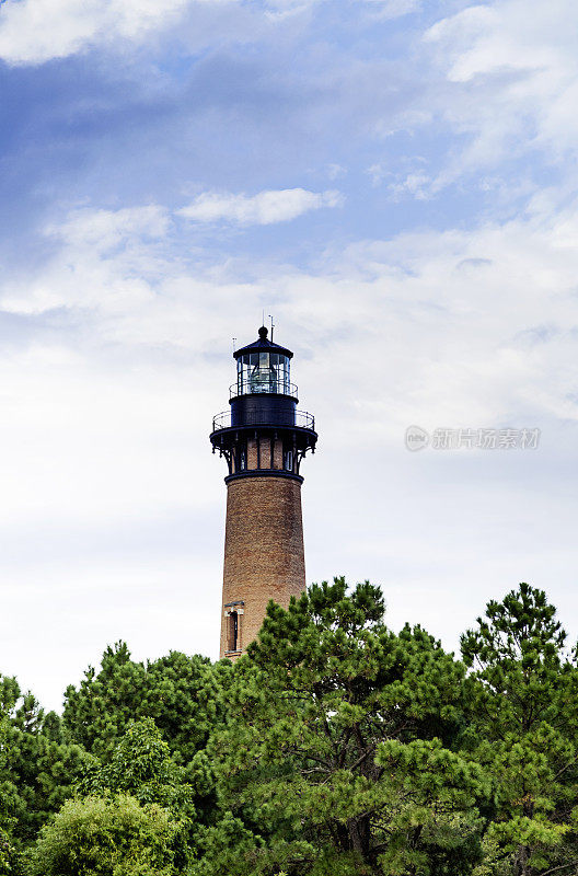 北卡罗来纳州的Currituck灯塔