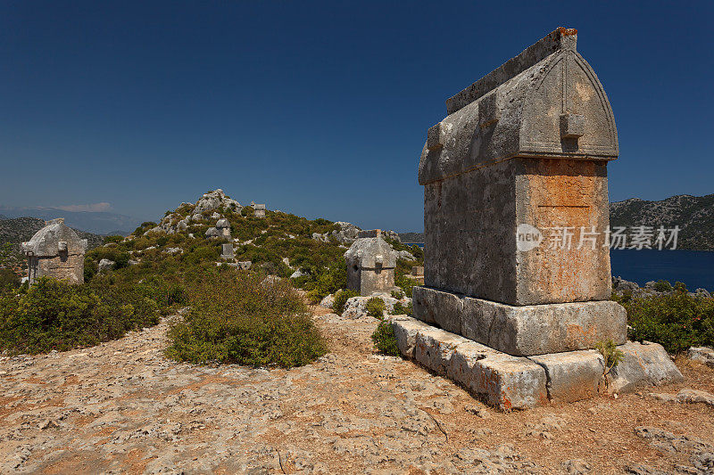 利西亚人的石头坟墓
