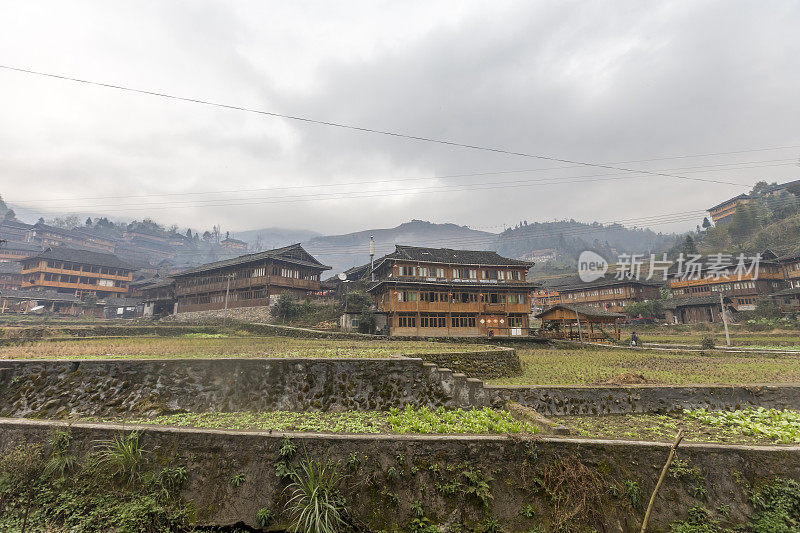 中国龙胜梯田村