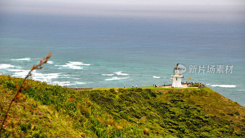 新西兰雷因加角的灯塔