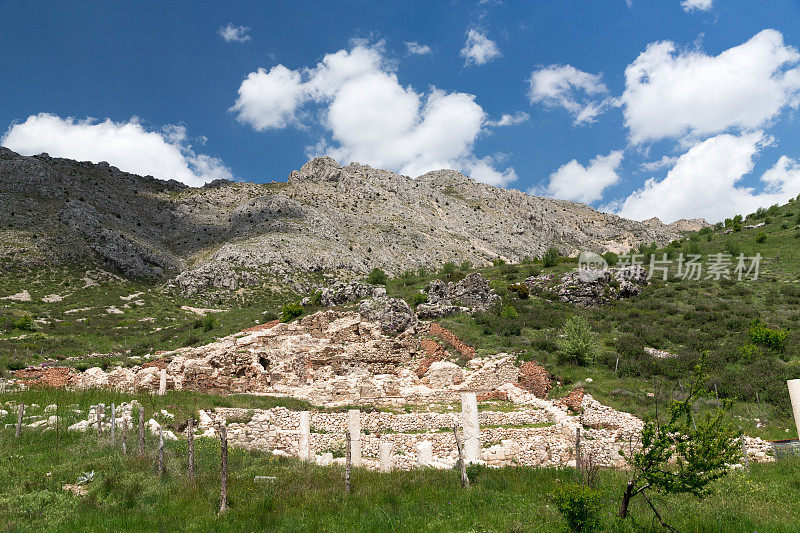 土耳其布尔杜尔的萨加拉索斯考古遗址