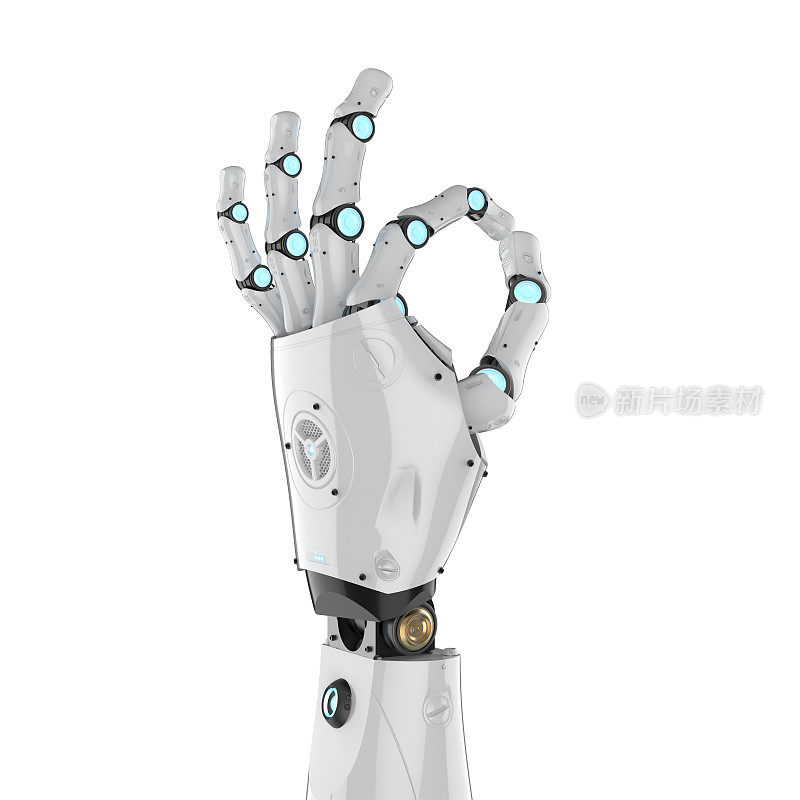 cyborg手臂孤立