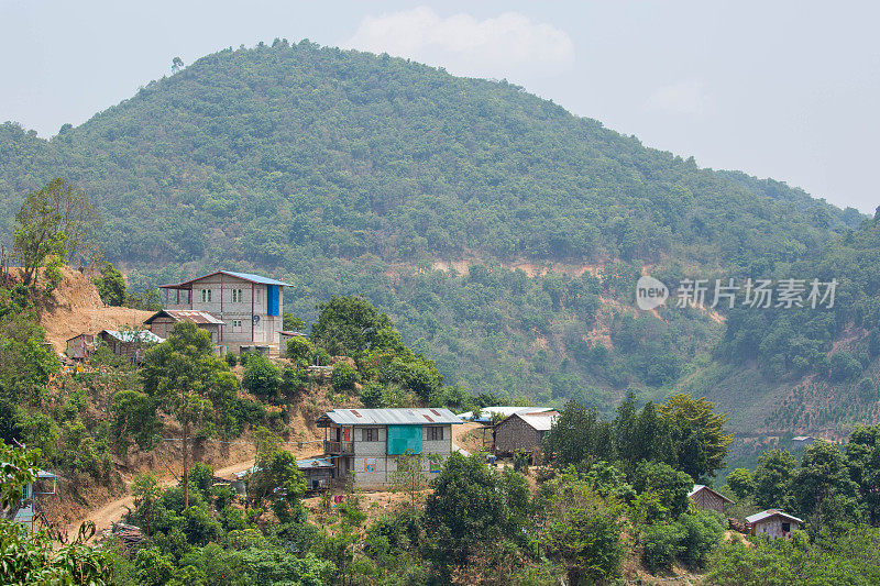 缅甸:山村
