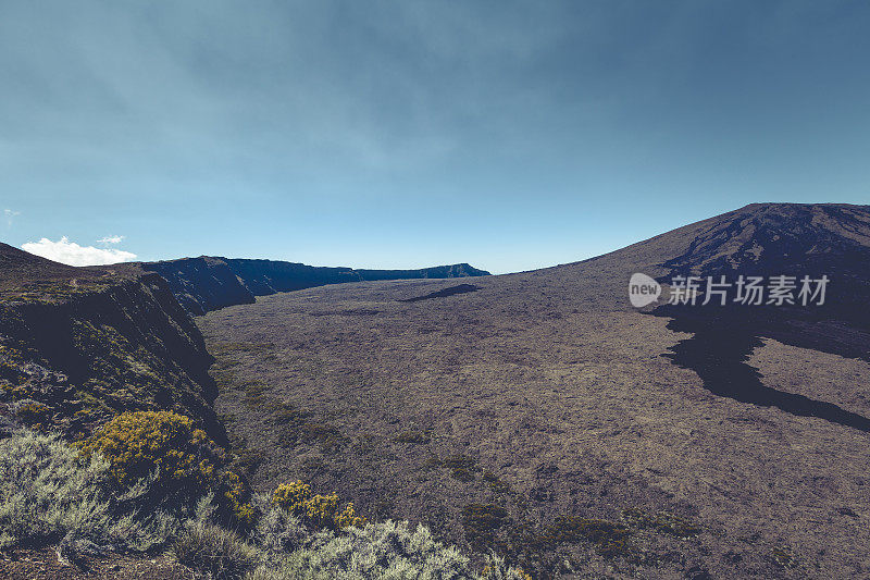 留尼汪岛的火山炉