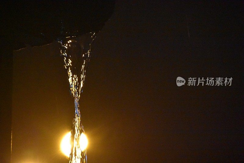 夜间排水沟