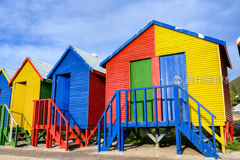 南非开普敦圣詹姆斯海滩小屋