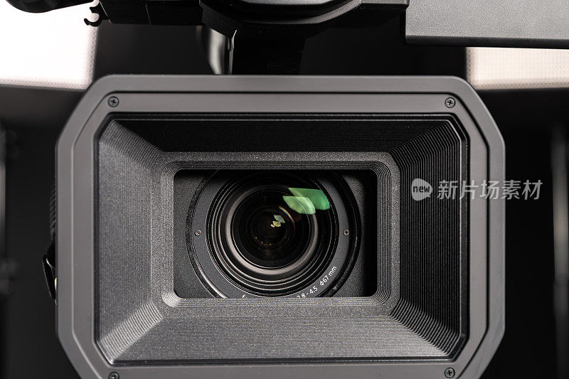 专业4K摄像机镜头，特写