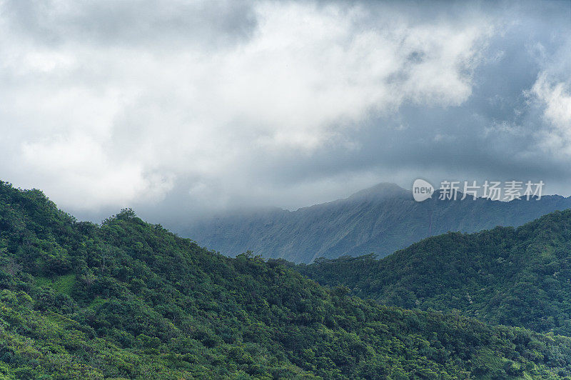 夏威夷瓦胡岛的风景